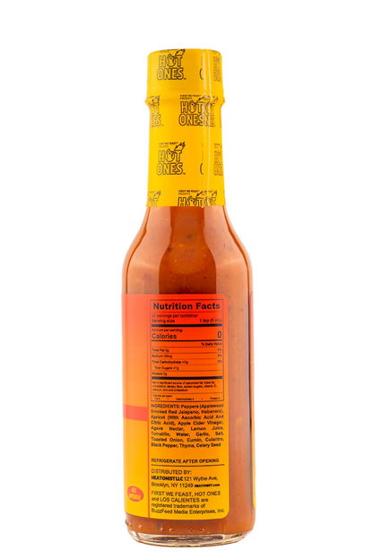 Hot Ones Los Calientes Rojo Hot Sauce - Applewood Smoked Jalapeno & Habanero