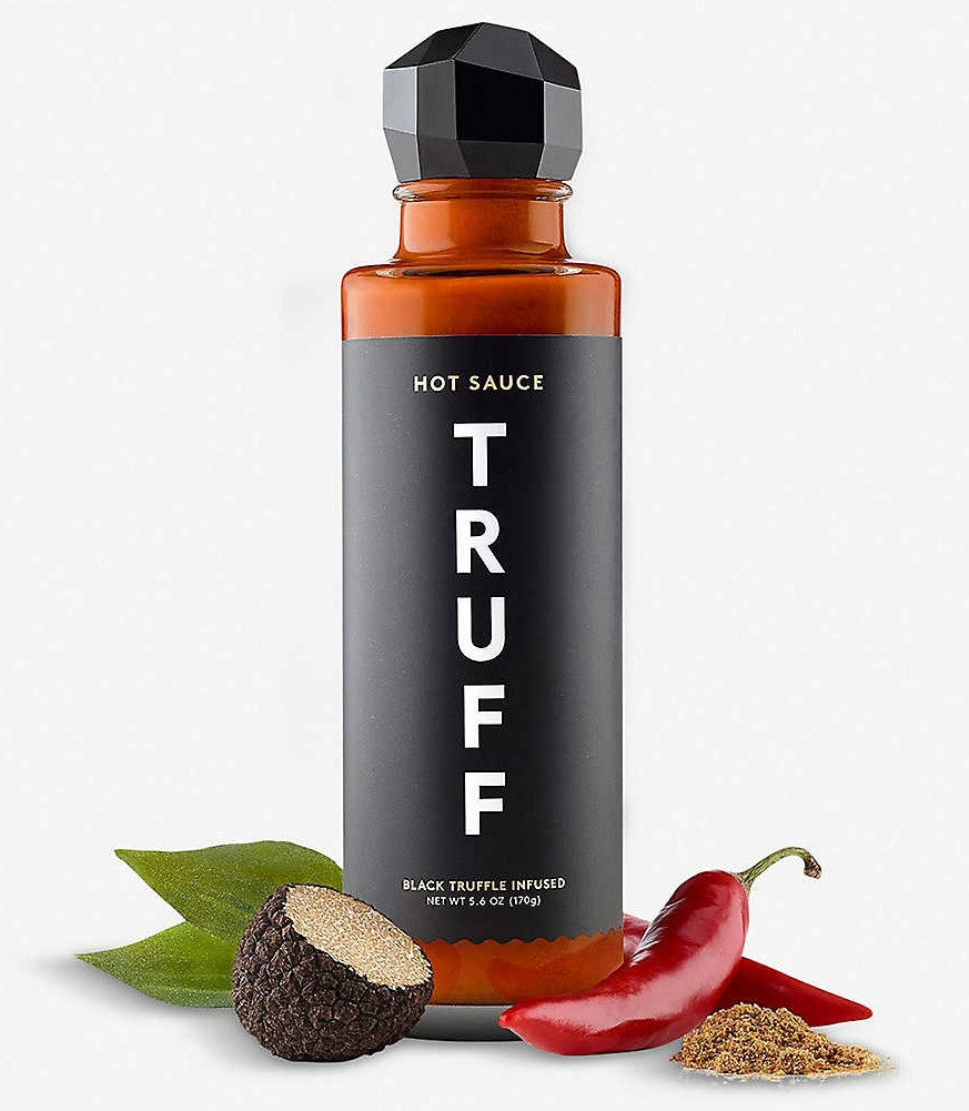 TRUFF Black Truffle Infused Hot Sauce with Chilli Peppers and Agave Nectar 170g