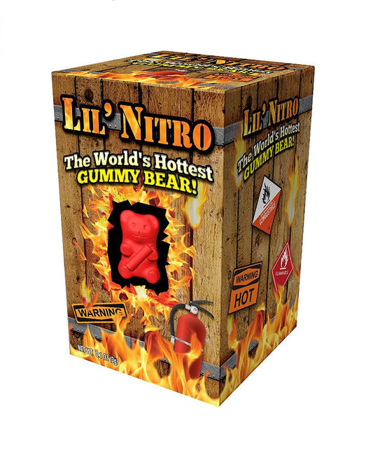 Lil' Nitro World's Hottest Gummy Bear Extremely Spicy Challenge 9 Million SHU