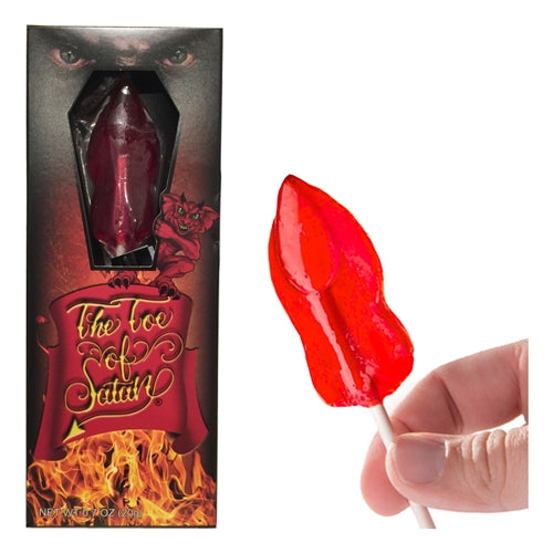 The Toe of Satan Lollipop - Extremely Spicy Challenge (9 Million Scoville)